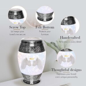 Guardian Angel Cremation Urn for Human Ashes Adult Female for Funeral, Burial & Home - Urns for Ashes Adult Large Urns for Mom & Cremation Urns for Women Guardian Angel Urn