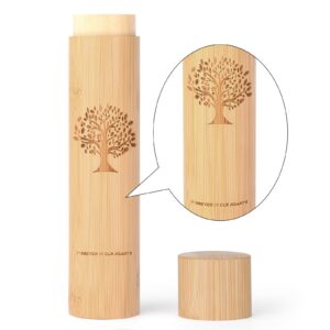 Small Scattering Urns for Human Ashes Adult,9''x2'' Scattering Tubes for Human Ashes,Eco Friendly Biodegradable Urns for Human Ashes(Set of 4,Tree of Life Pattern)