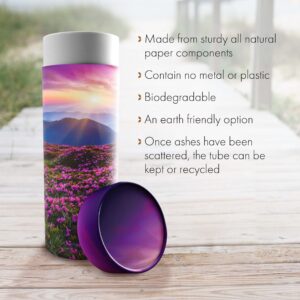 Scattering Urns for Human Ashes Adult - Eco Friendly Biodegradable Urns for Human Ashes - Cremation Urns for Adult Ashes - Scattering Tube - Biodegradable Urns for Human Ashes