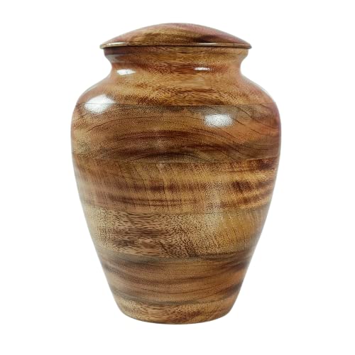 Cremation Memorial Urns for Human Ashes Adult Male Female Urns Box and Casket for Ashes Men Women Child Large Burial Funeral Urns for Ashes (A)