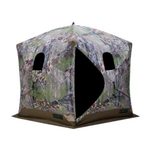 Barronett Blinds BX550BW Ox 5 Pop Up Portable 5-Sided Hunting Blind, Backwoods Camo