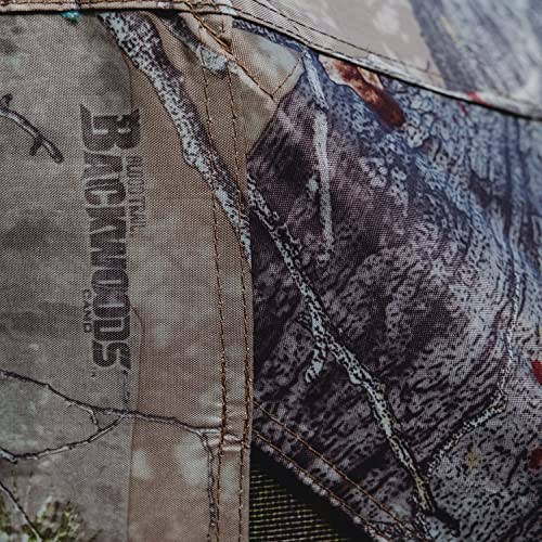 Barronett Blinds Radar™, Portable Hunting Blind, Pop-Up Hub Blind, Zipperless Windows, Lightweight, 2-Person, Bloodtrail Backwoods, 67” x 71” x 71”