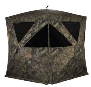 rhino blinds r500-moc 3-4 person hunting ground blind, breakup country