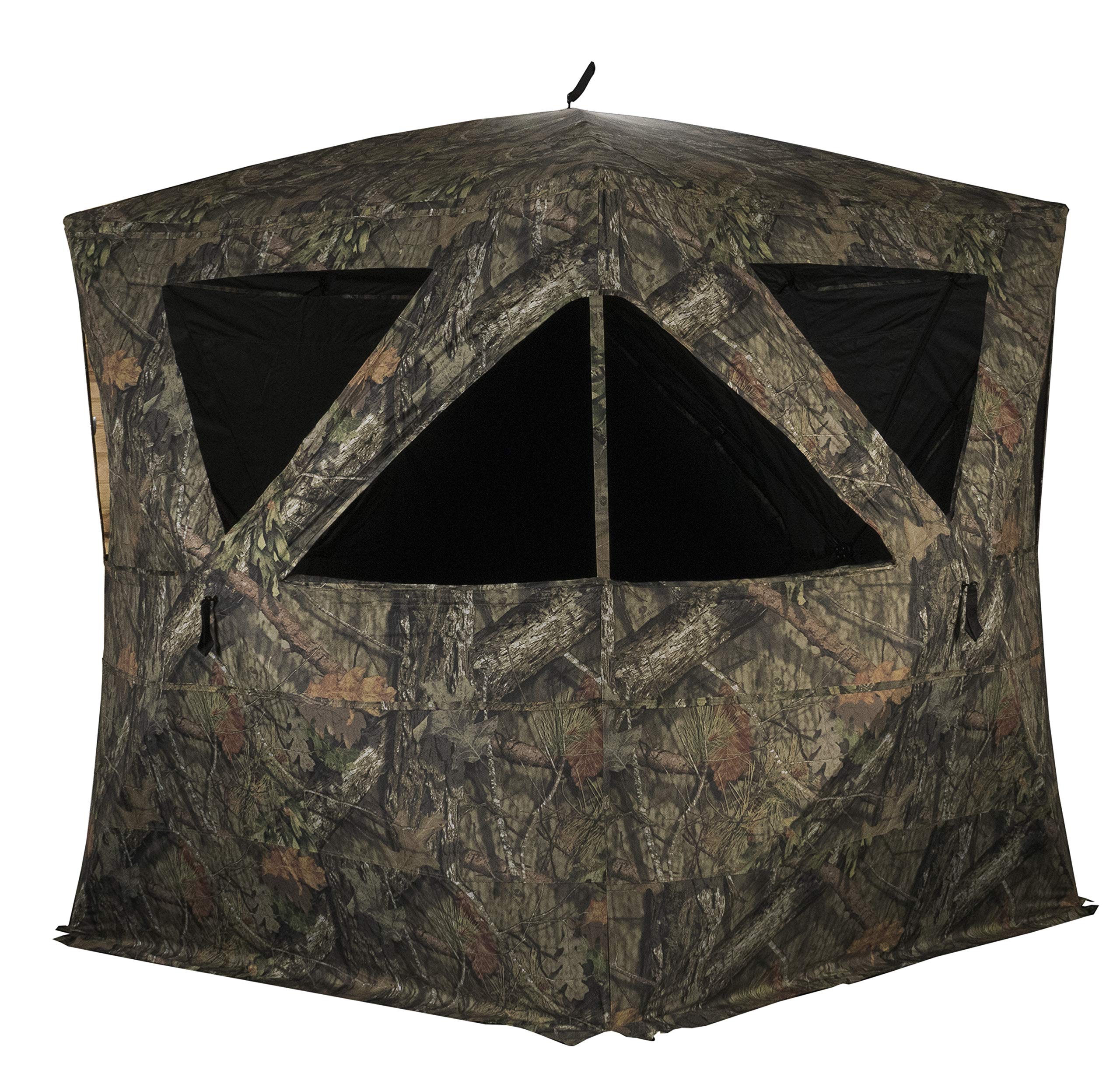 RHINO Blinds R500-MOC 3-4 Person Hunting Ground Blind, Breakup Country