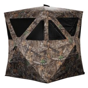 Rhino blinds R100-RTE 2 Person Hunting Ground Blind, Realtree Edge