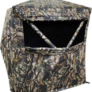 HME Executioner 150D Camo Fabric Water Resistant Standing Height 66" Two Person Pop-Up Ground Blind