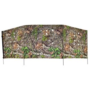 ameristep 4-spur ground 3d leafy die-cut camo ultra-compact easy-setup three-panel low-noise run-and-gun 2-person hunting blind