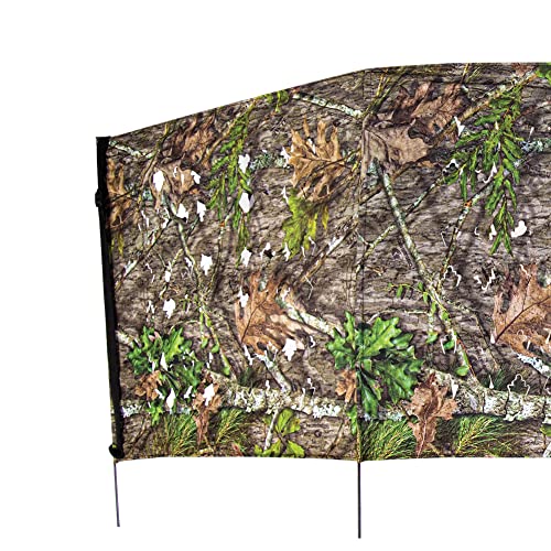 Ameristep 4-Spur Ground 3D Leafy Die-Cut Camo Ultra-Compact Easy-Setup Three-Panel Low-Noise Run-and-Gun 2-Person Hunting Blind