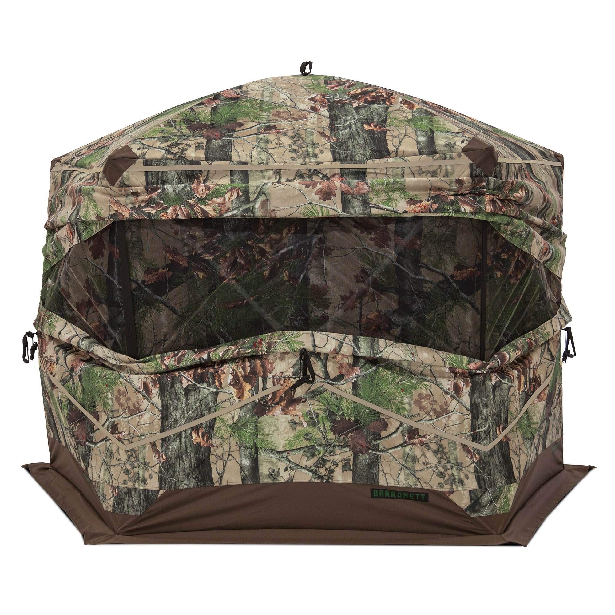 Barronett Blinds Big Ox 5 Backwoods Camo Pop Up Ground Hunting Blind (2 Pack)