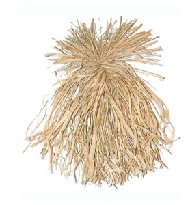 beavertail ghillie grass bundles, natural