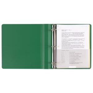 Five Star 1-1/2 Inch 3 Ring Binder, Plastic, Color Selected for You, 1 Count (26136)