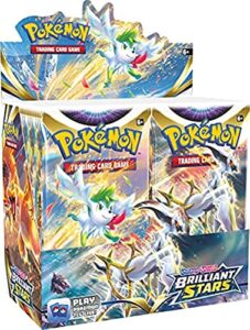 pokemon tcg: sword & shield brilliant stars 36 count booster box