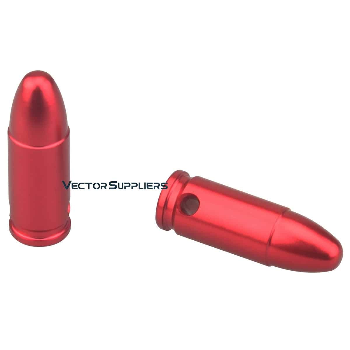 Vector Optics TAC 9mm Snap Caps,Trainning Dummy Round Snap Caps 9mm luger 6pcs