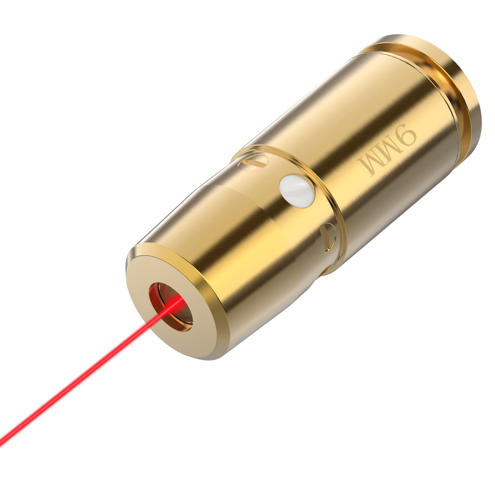 EZshoot Bore Sight 9mm Laser Boresighter with 3 Sets of Batteries