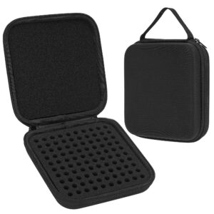 Minahao Ammo Storage Case Hold 100 Round,Ammo Box Compatible with 380 ACP, 9mm Luger, 30 Luger, 9mm Makarov,32 S&W.