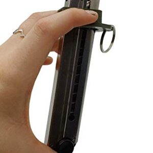 EZMAGLOADER Magazine Loader for The Luger P08 9mm - Easy Pain Free Loading - Comfortable Grip - Speed Loader Accessories - Large Flanges for Thumb Relief - 2 Pack