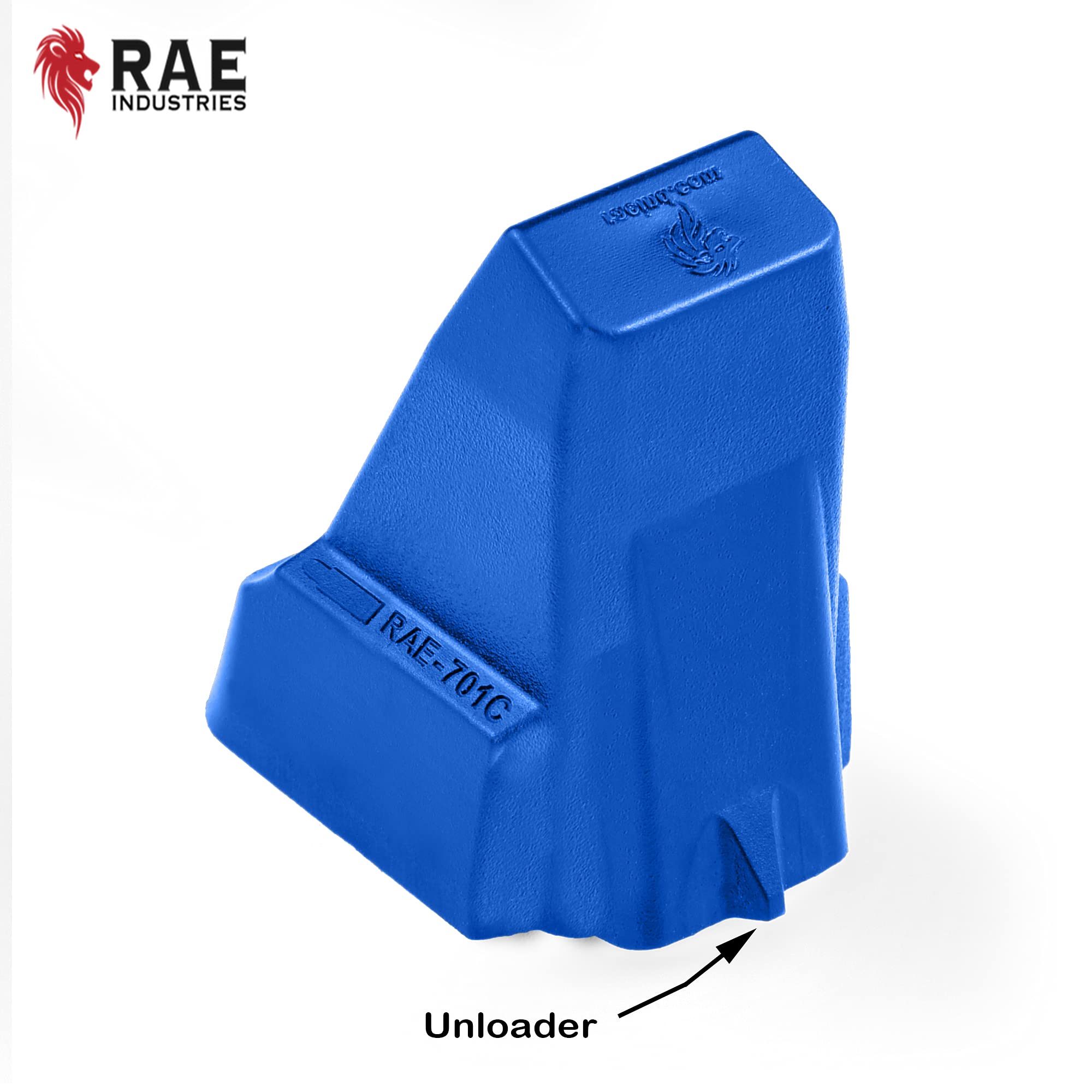 RAEIND Universal Speedloader for 9mm Double Stack Handguns Magazine Speed Loader (Blue)