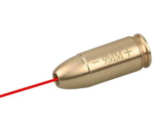 ade advanced optics red laser 9mm rechargeable bore sight boresighter laser boresight for 9mm handgun pistol