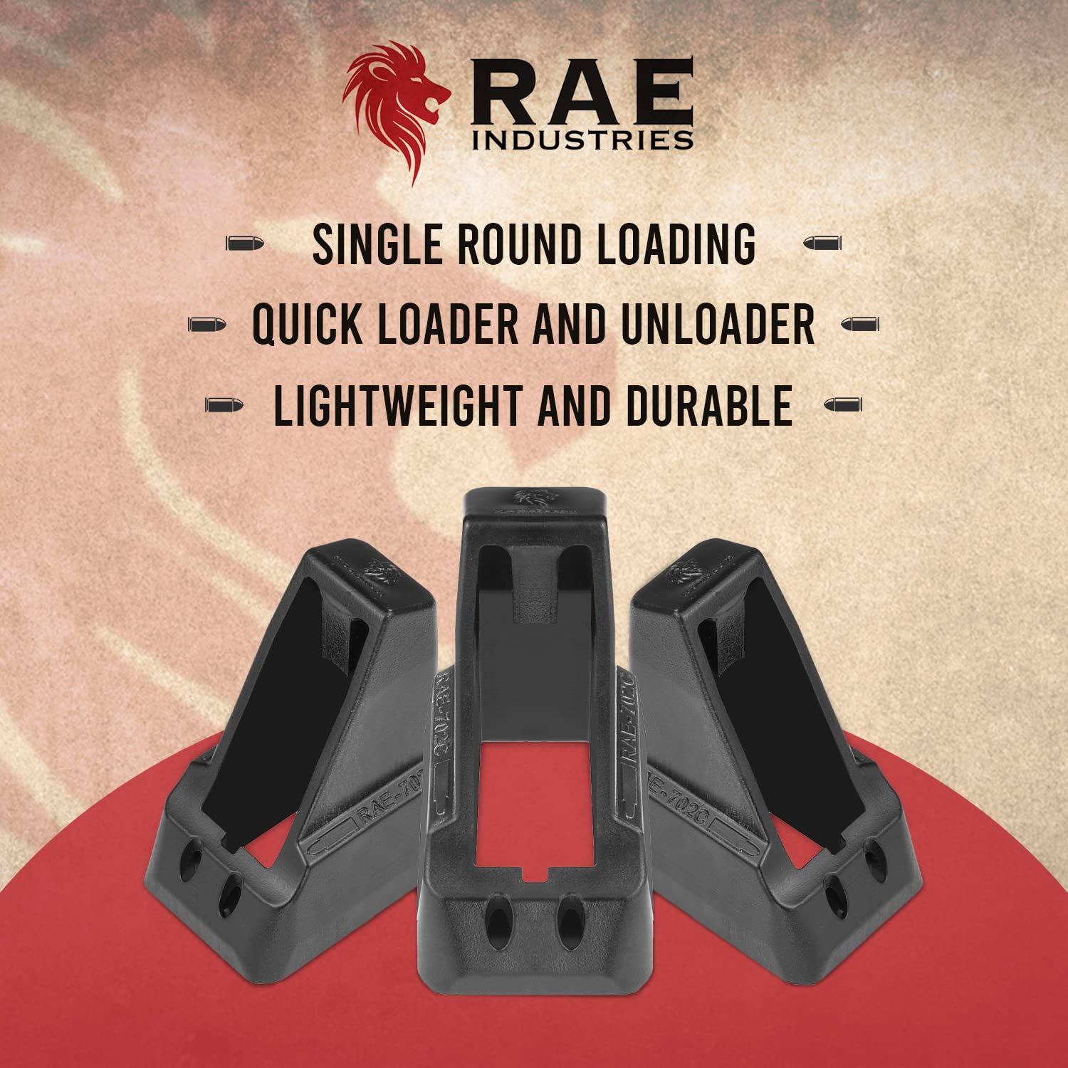 RAEIND Magazine Speedloaders with Different Caliber Double/Single Stack Magazine Loader (Select Your Magazine from Drop Down Menu) (Smith & Wesson CS9 LUGER-9mm, 1 Unit)