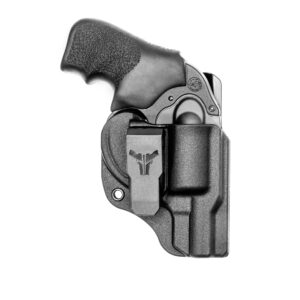 ruger lcr .38 / 9mm iwb holster - usa made - fits ruger lcr in 38 / 9 - klipt iwb holster by blade-tech holsters, inside waistband concealed carry (right hand)