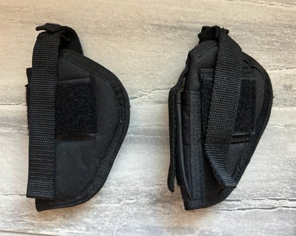 WYOMING HOLSTER LLC Gun Holster 1 Hip 1 Concealed Fits KEL-TEC P17 Ruger Security-9 9MM Luger 4" Barrel Taurus T22 Walter PPQ PK 380 CCP KAHR S9 P9 SAR 9 SAR T Taurus TX22 HC3