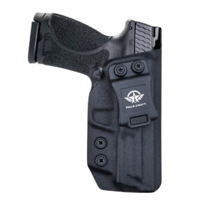 POLE.CRAFT M&P 2.0 9mm Hoster IWB KYDEX for Smith & Wesson M&P 9mm M2.0 4"/4.25" Pistol Case - Inside Waistband Concealed Carry Holster S&W M&P 9mm 2.0 Gun Pouch Accessories