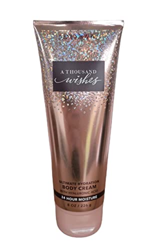 Bath & Body Works A Thousand Wishes Ultimate Hydration Body Cream, 8 Ounce