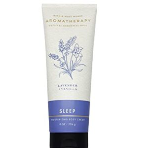 Bath and Body Works Aromatherapy SLEEP - LAVENDER VANILLA Body Cream 8 Ounce (Retired Fragrance)