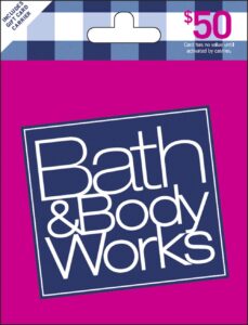 bath & body works gift card