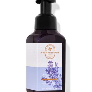 Bath & Body Works Bath and Body Works Aromatherapy LAVENDER + VANILLA Deluxe Gift Set - Body Cream - Body Lotion - Body Wash and Gentle Foaming Hand Soap