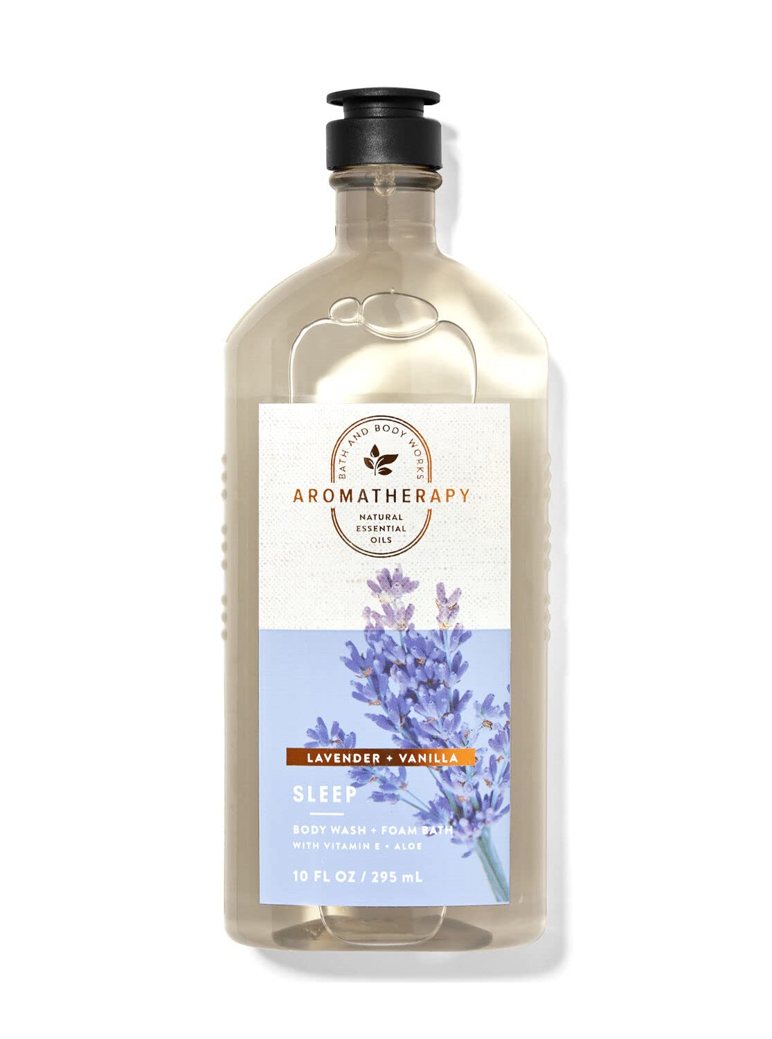 Bath & Body Works Bath and Body Works Aromatherapy LAVENDER + VANILLA Deluxe Gift Set - Body Cream - Body Lotion - Body Wash and Gentle Foaming Hand Soap