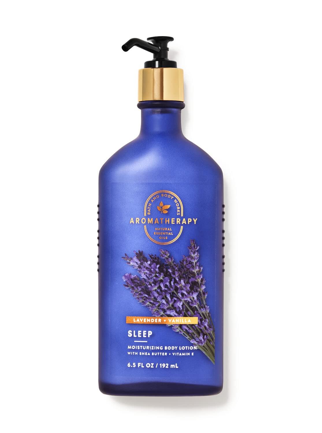 Bath & Body Works Bath and Body Works Aromatherapy LAVENDER + VANILLA Deluxe Gift Set - Body Cream - Body Lotion - Body Wash and Gentle Foaming Hand Soap