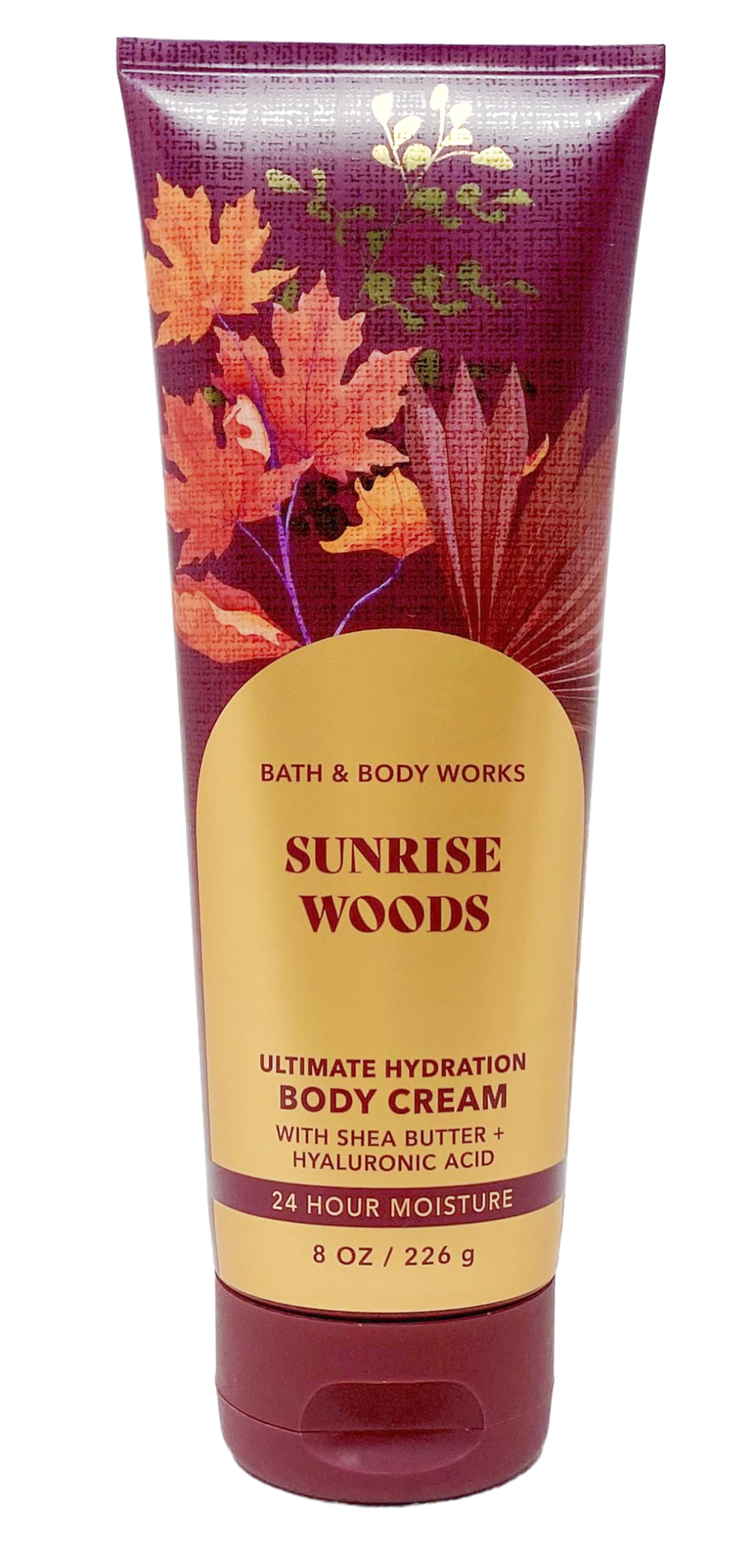 Bath and Body Works Sunrise Woods 2 Pack Ultra Shea Body Cream 8 Oz. (Sunrise Woods)