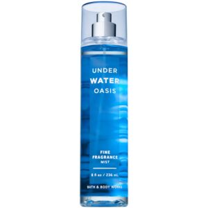 bath and body works underwater oasis fine fragrance mist 8 fluid ounce (2018 edition)