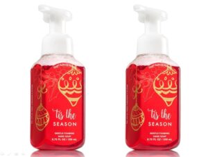 bath and body works gentle foaming hand soap tis the season 2 pack
