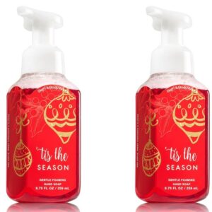 Bath and Body Works Gentle Foaming Hand Soap Tis The Season 2 Pack