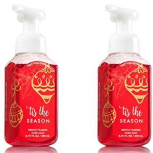 Bath and Body Works Gentle Foaming Hand Soap Tis The Season 2 Pack