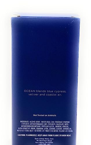 Bath and Body Works Ocean Men's Fragrance 3.4 Ounces Cologne Spray