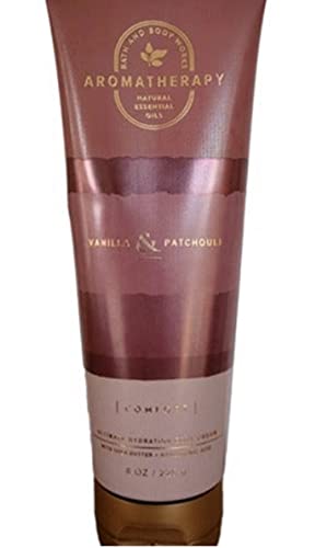 Bath and Body Works Aromatherapy Comfort Vanilla & Patchouli Body Cream 8 Oz.