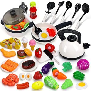 steam life kids play kitchen accessories, play food sets for kids kitchen, kids pots and pans set, kitchen toys, toy kitchen accessories, toy kitchen sets, kids kitchen accessories, cooking set kids