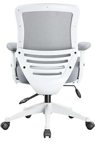 BOLISS 400lbs Ergonomic Office Chair with Super Soft Adjustable Arms,Molded Foam Seat and Lumbar Support Home Office Desk Chair,Swivel Computer Chair (Grey)