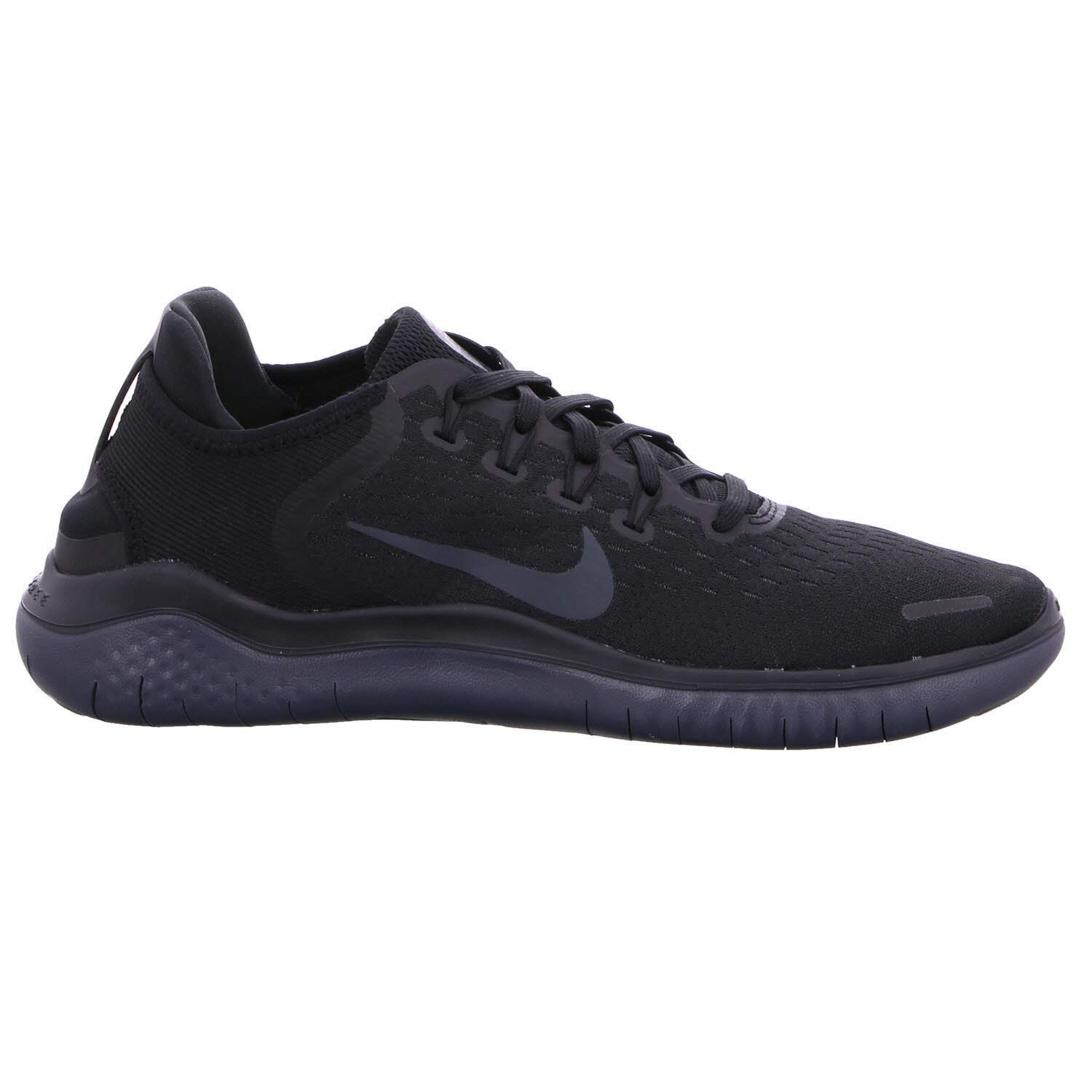 Nike Men's Free Rn 2018 Black/Anthracite, Black/Anthracite, 10.5