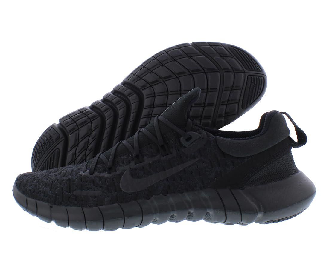 Nike Mens Free Rn 5.0 Next Nature Knit Running Shoes Black 12 Medium (D)