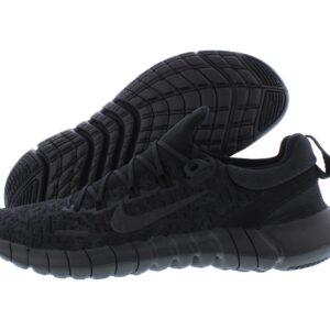 Nike Mens Free Run 5.0 Running Shoes Black/Black Size 10.5