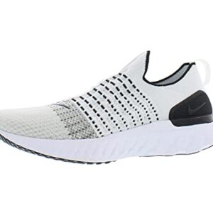 Nike Men's React Phantom Flyknit 2 Running Shoes White | Gray Size 11