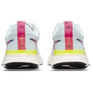 Nike React Infinity Run Flyknit 2 Womens Casual Running Shoe Ct2423-600 (8, White/Black/Sail/Pink Blast, Numeric_8)