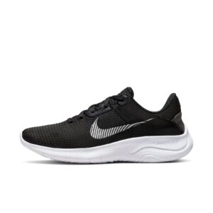 nike women's flex experience run 11 trainers, black white dk smoke grey, 6.5 uk