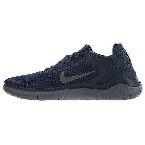 NIKE mens Free Rn 2018 Style 942836, Thunder Blue/Gunsmoke Grey, 11.5