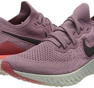 Nike Women's Epic React Flyknit 2 Running Shoe, Pink Plum Chalk 500, 8