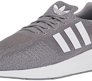 adidas Men's Swift Run 22 Sneaker, Grey/White/Grey, 10